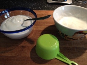 Dubbel portion yoghurt